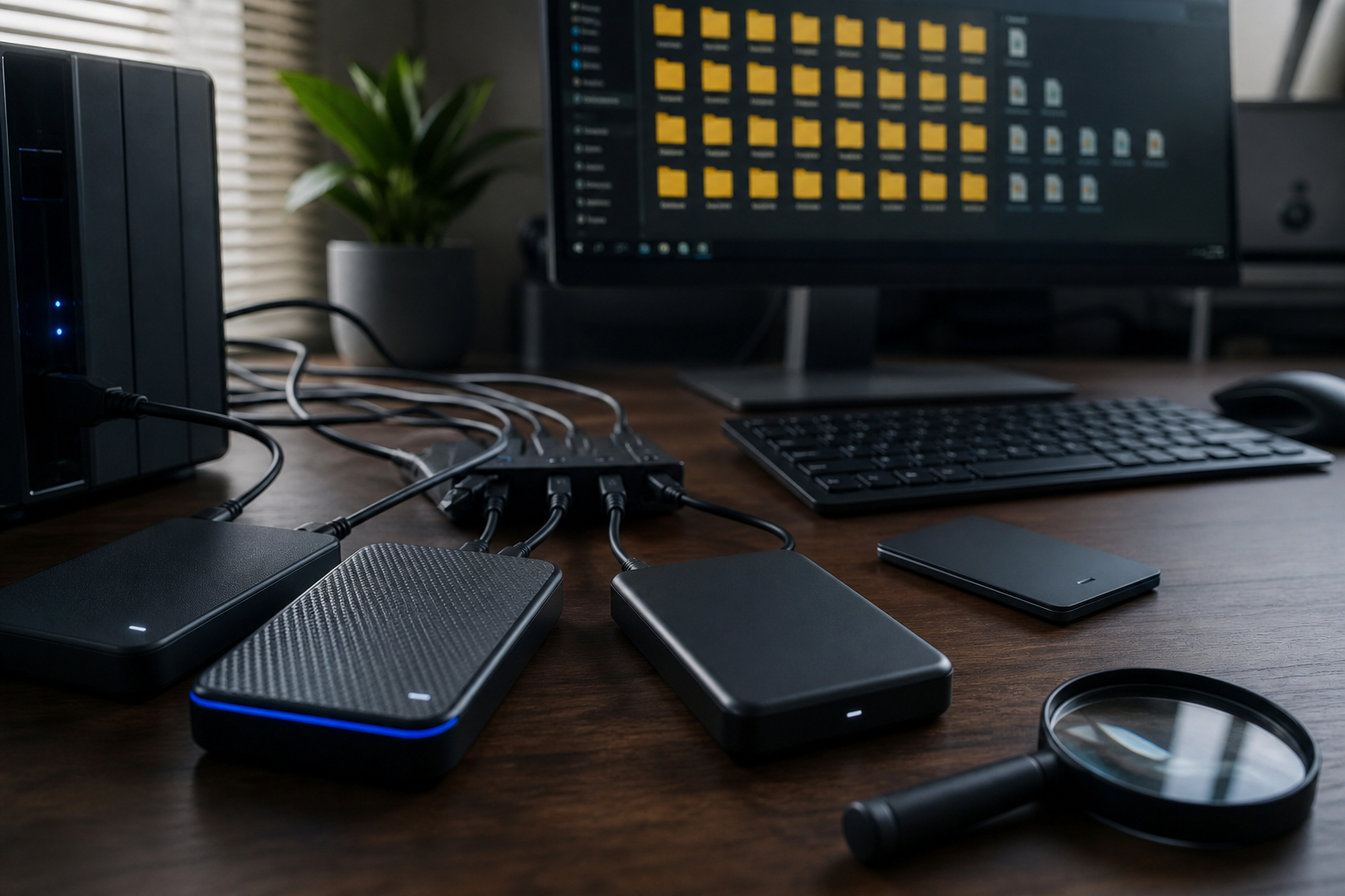 Search multiple drives